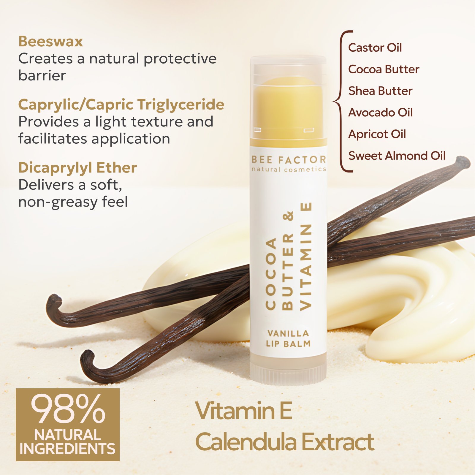 Lip Balm Vanilla - Image 3